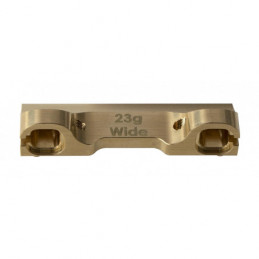 AE91906 - RC10B6.3 FT Arm Mount C wide brass