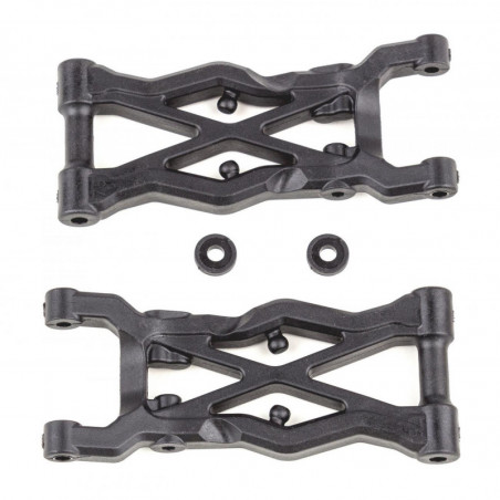 AE91874 - RC10B6.2 FT Rear Suspension Arms 75mm c