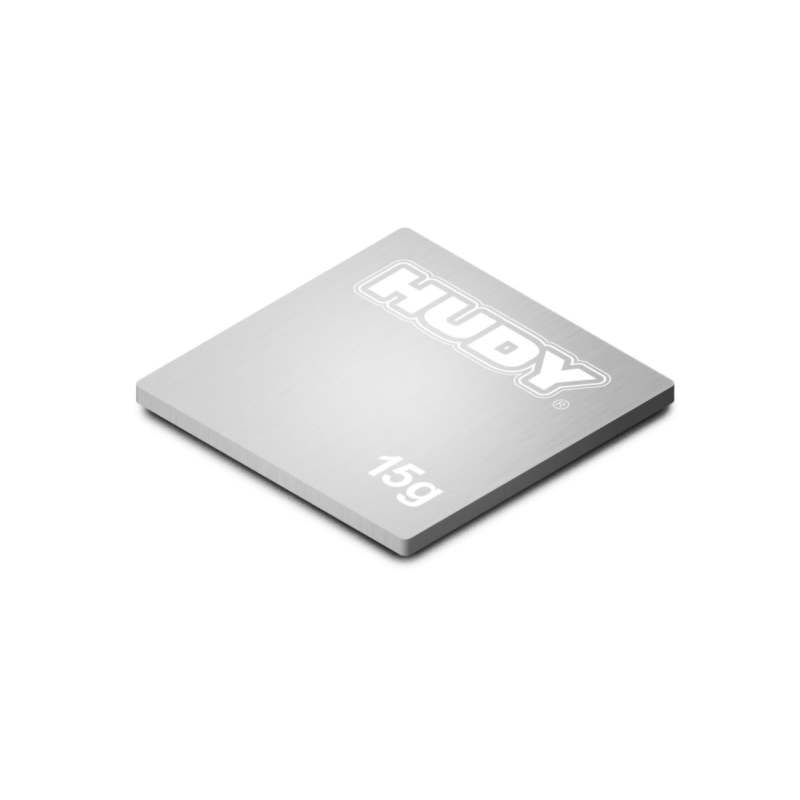 293086 - HUDY PURE TUNGSTEN WEIGHT THIN - 24.5x24.5MM - 15g