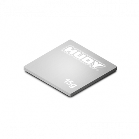 293086 - HUDY PURE TUNGSTEN WEIGHT THIN - 24.5x24.5MM - 15g