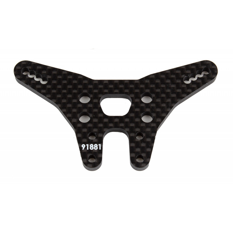 AE91881 - RC10B6.3 Rear Shock Tower carbon fiber