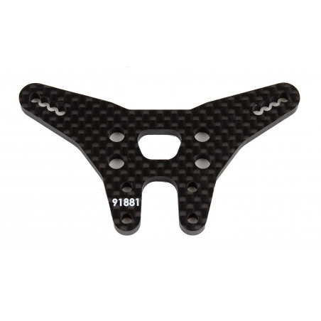 AE91881 - RC10B6.3 Rear Shock Tower carbon fiber