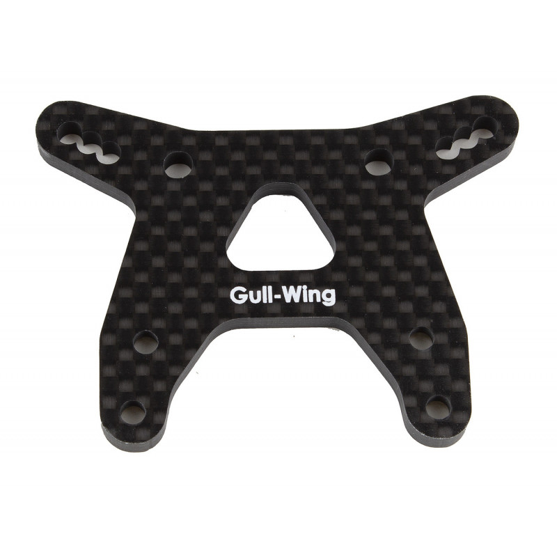 AE91880 - RC10B6.3 Front Shock Tower carbon fiber