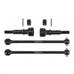 AE92299 - RC10B74.1 Rear CVA Set 66mm