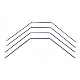 AE92289 - RC10B74.1 Anti-roll Bar Set 1.0-1.3mm