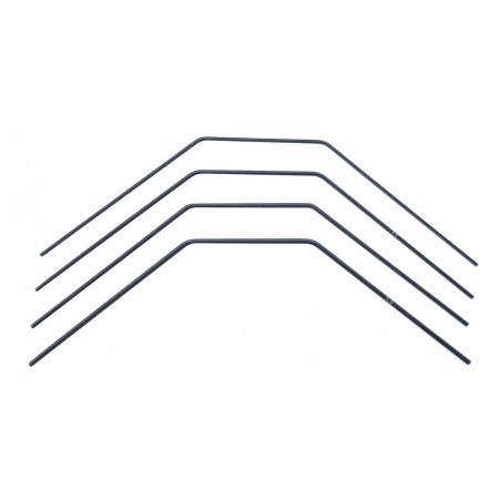 AE92289 - RC10B74.1 Anti-roll Bar Set 1.0-1.3mm