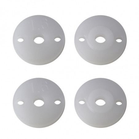 AE91896 - FT 12mm V2 Shock Pistons 2mm 2x1.6mm