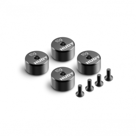 293084 - PRECISION BALANCING CHASSIS WEIGHT 10g (4)