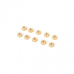 U7689 - M3 Brass Inserts - pk10