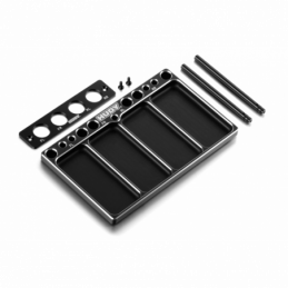 109801 - HUDY Alu Tray for 1/10 Off-Road Diff & Shocks