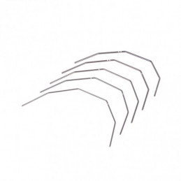 U7660 - Rear Roll Bars - Cougar-Laydown (5pcs)