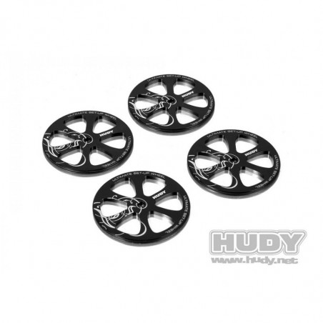 109370 - Alu Set-up Wheel for 1/10 Touring Cars (4)