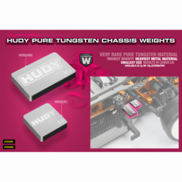 293082 - HUDY PURE TUNGSTEN WEIGHT 10g