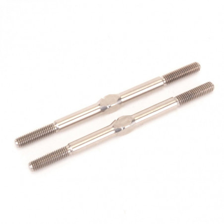 U7318 - Titanium Turnbuckle - 53mm - Silver - pr
