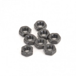 U4835 - SPEED PACK - M3 Steel Nut Black (pk8)