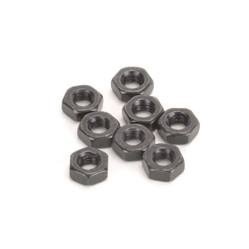 U4835 - SPEED PACK - M3 Steel Nut Black (pk8)