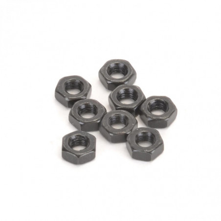 U4835 - SPEED PACK - M3 Steel Nut Black (pk8)