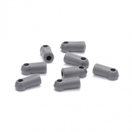 U4707 - Short Ball Grippa - Grey (pk8)