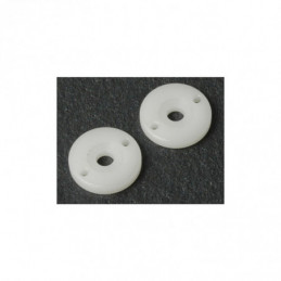 U3670 - Big Bore Piston 2 Hole White 1.5 (pr)