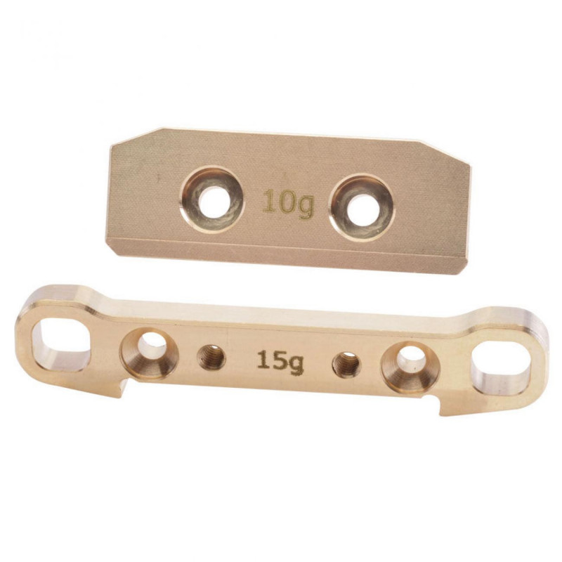 TU0455 - Rear Arm - Brass Weight 10g+15g TM2V2/TM4
