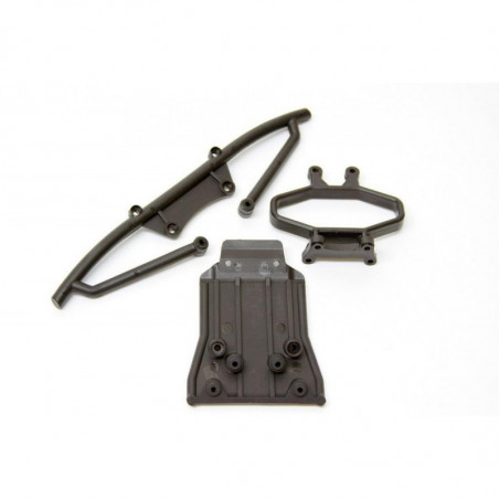 TS4017 - Front Bumper Set 4WD Comp. SC Truck