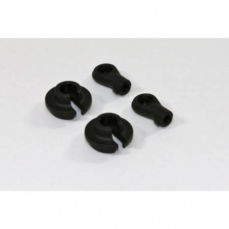 T02114 - Set plastiche inferiori per ammortizzatori