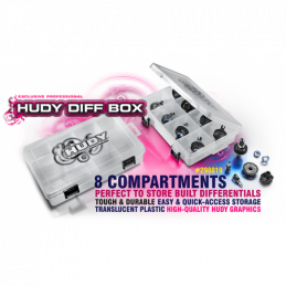 298019 - HUDY DIFF BOX - 8-COMPARTMENTS