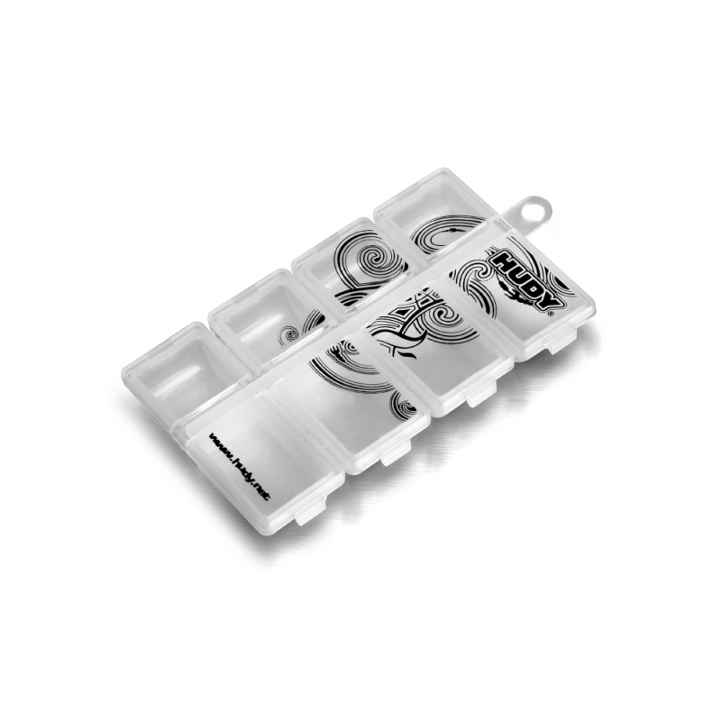 298018 - HUDY TINY HARDWARE BOX - 8-COMPARTMENTS