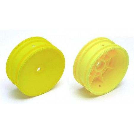 AE9691 - Buggy Front Hex Wheels yellow