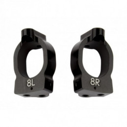 AE92175 - RC10B74 FT Caster Blocks 8 deg.