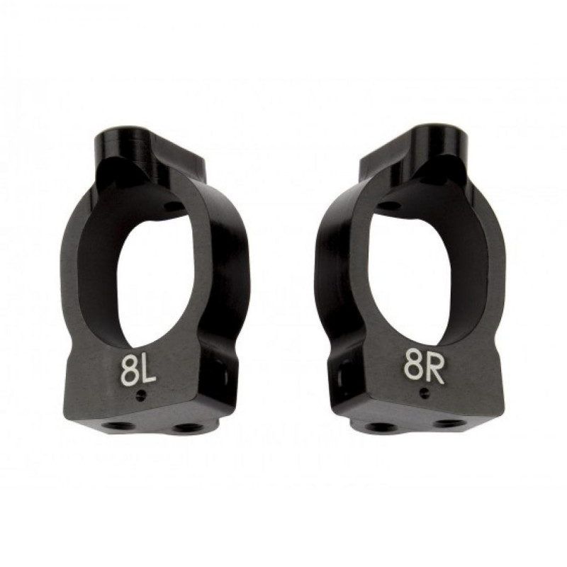 AE92175 - RC10B74 FT Caster Blocks 8 deg.