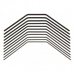 AE92161 - RC10B74 Anti-roll Bar Set