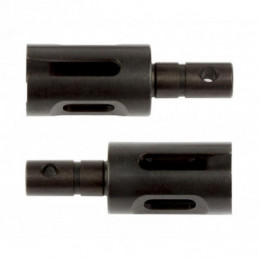 AE92136 - RC10B74 Differential Outdrives front and rear