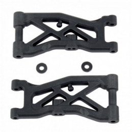AE92129 - RC10B74 Front Suspension Arms hard