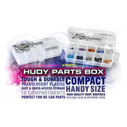 298012 - HUDY PARTS BOX - 10-COMPARTMENTS