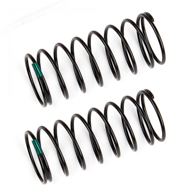 AE91830 - Front Shock Springs green 3.10 lb in L44mm
