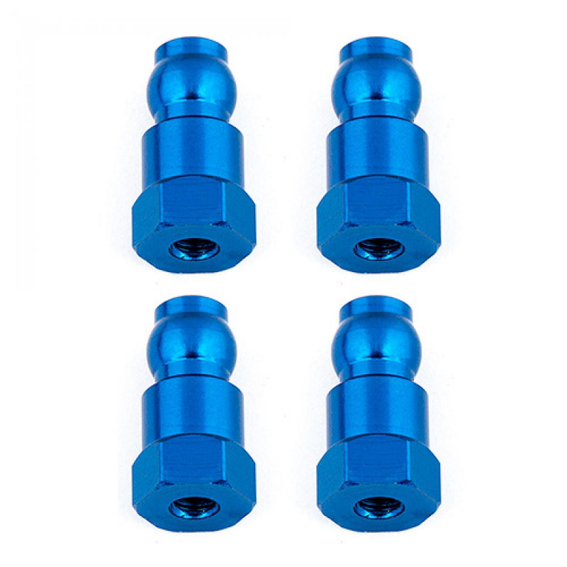AE91817 - Shock Bushings 14 mm blue aluminum