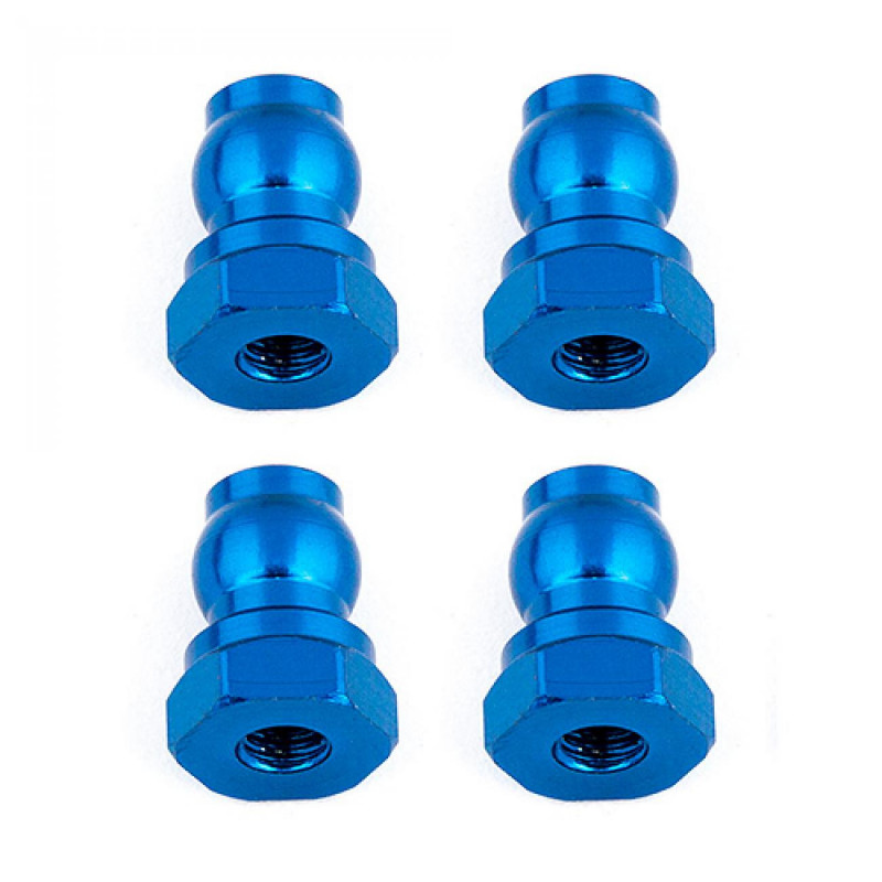 AE91815 - Shock Bushings 10 mm blue aluminum