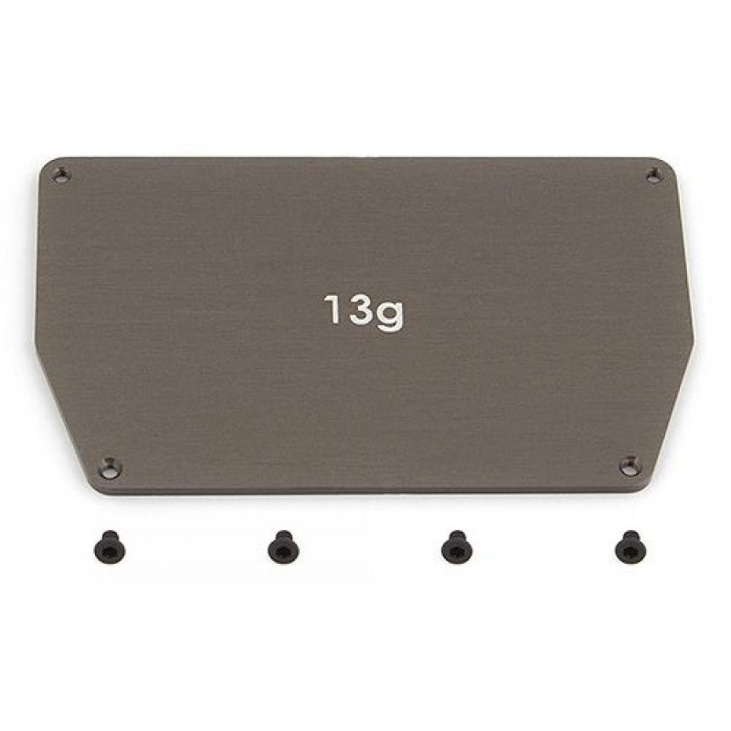 AE91746 - B6 Aluminum Chassis Weight 13g