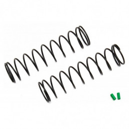 AE91639 - 12 mm Shock Springs 72mm green 2.20 lb/in