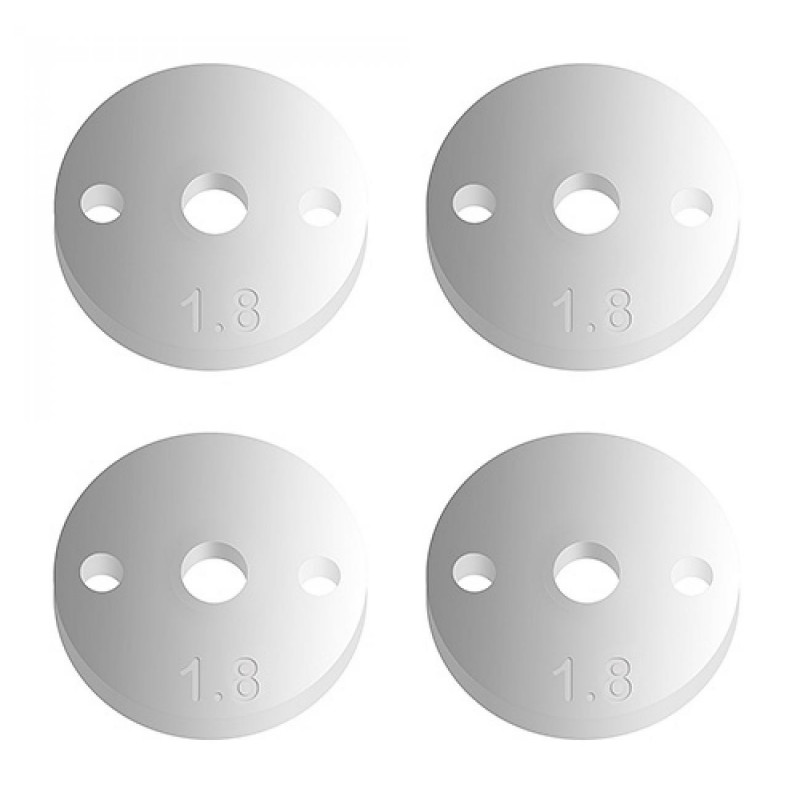 AE91629 - FT 12mm Pistons V2 2x1.8 mm flat