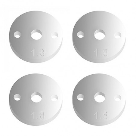 AE91629 - FT 12mm Pistons V2 2x1.8 mm flat