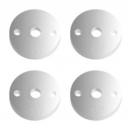 AE91627 - FT 12mm Pistons V2 2 x 1.7 flat