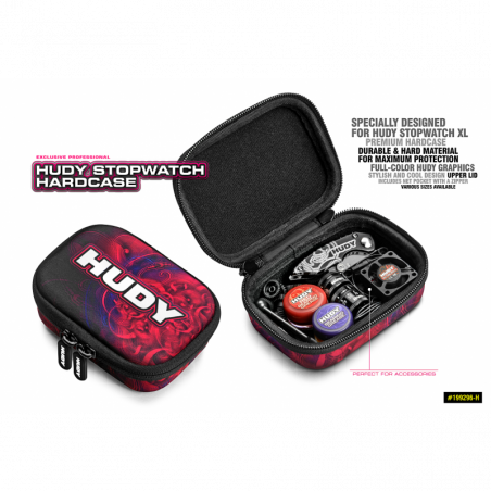 199296-H - HUDY HARD CASE - 120x85x46MM - ACCESSORIES / STOP WATCH