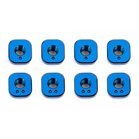 AE8661 - RC10F6 Camber Bushings aluminum