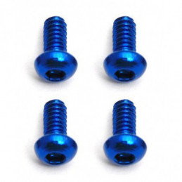 AE8545 - FT Screws Blue Aluminum M2x4 mm BHCS