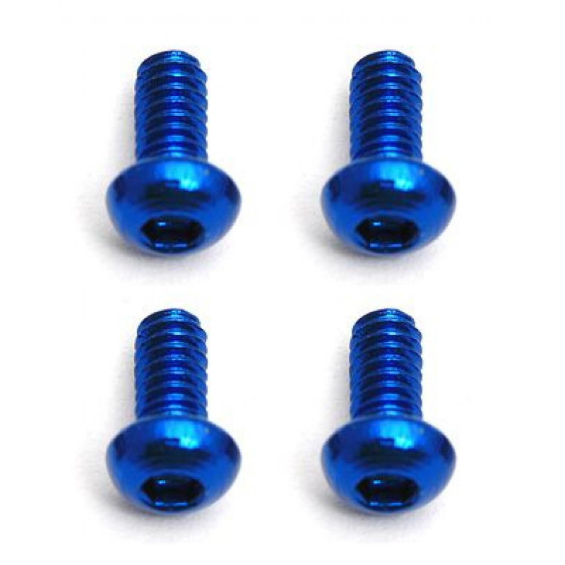 AE8545 - FT Screws Blue Aluminum M2x4 mm BHCS