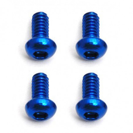 AE8545 - FT Screws Blue Aluminum M2x4 mm BHCS