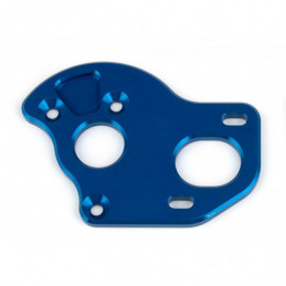 AE71145 - RC10T6.2 Laydown Motor Plate blue aluminum