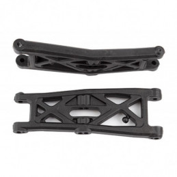 AE71138 - RC10T6.2 Front Suspension Arms gull wing
